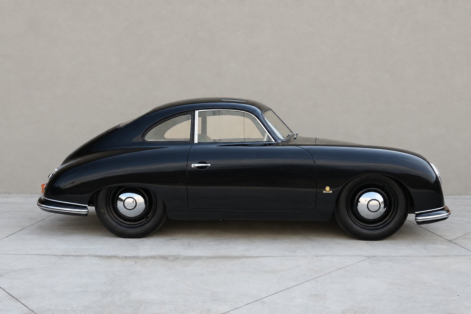 Fiancata destra della Porsche 356 Split Coupé del 1950