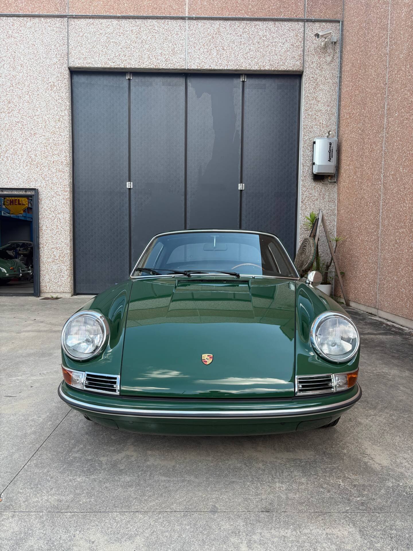 Porsche 912 Targa Soft Window von 1968 — Frontansicht