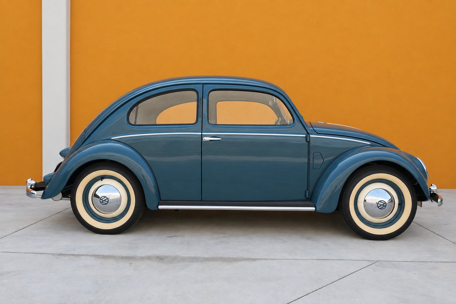 Volkswagen Maggiolino Split Window del 1952 — fiancata destra