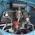 Volkswagen Maggiolino Split Window del 1952 — vano motore