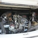 Vano motore del Volkswagen T2a Minibus del 1967